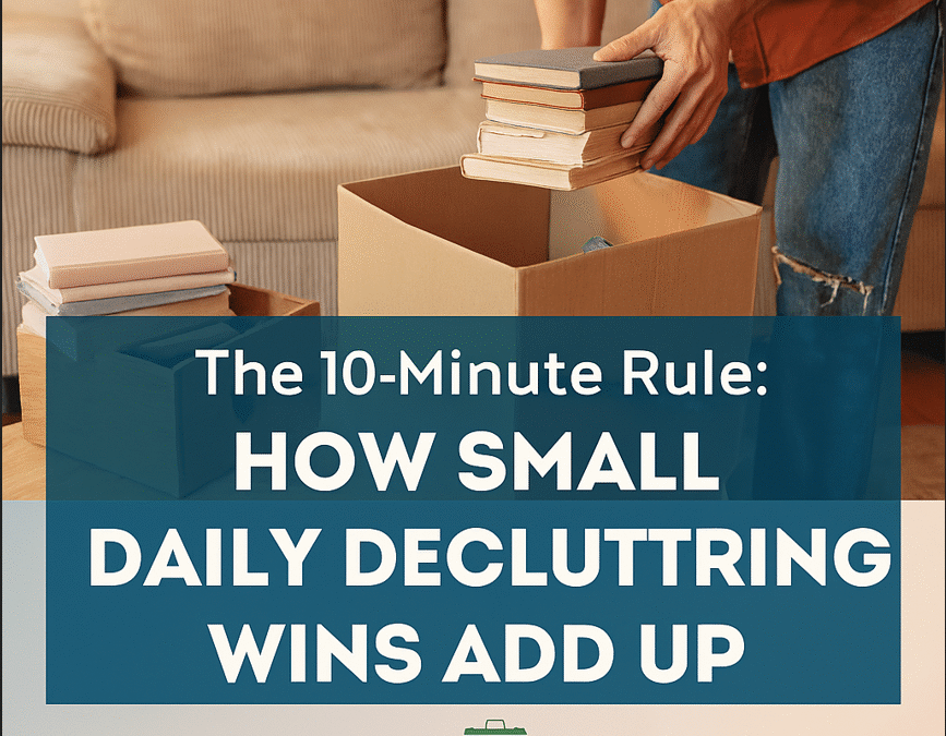 The 10-minute rule: How small daily decluttering wins add up