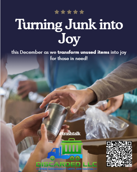 🌟 Community Drives: December Donation Opportunities — Turning Junk into Joy for Others
