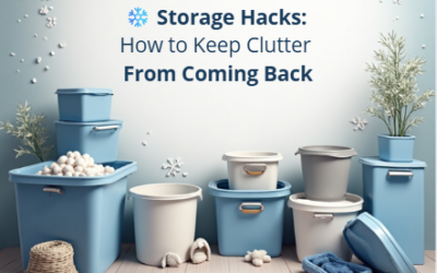 ❄️ Storage Hacks: How to Keep Clutter From Coming Back