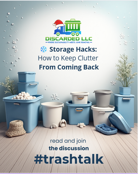 ❄️ Storage Hacks: How to Keep Clutter From Coming Back