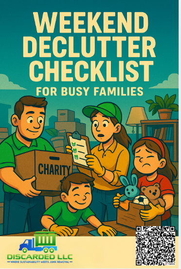 Weekend Declutter Checklist for Busy Families