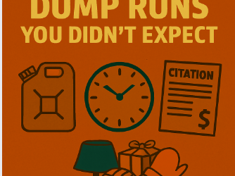 🛻 Hidden Costs of “Free” Dump Runs You Didn’t Expect
