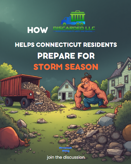 🌪️ How Discarded Junk Removal Helps Connecticut Residents Prepare for Storm Season